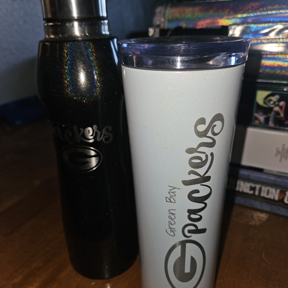 Green Bay Packers Tumbler and Bottle Set
